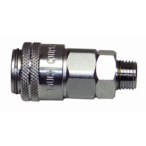Air Coupler Big Bore 1/4" BSP male