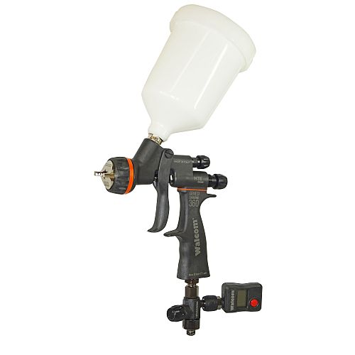 Walcom Genesi Carbonio Spray Gun (Base)  1.2mm DEMO ONLY