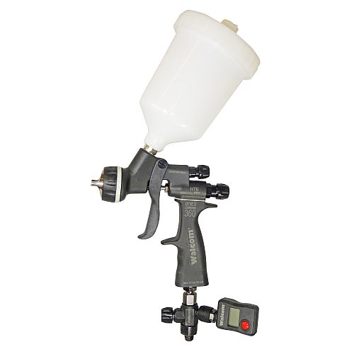 Walcom® Genesi Carbonio Spray Gun (Clear) 1.4mm