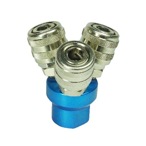 Triple Outlet Air Coupler