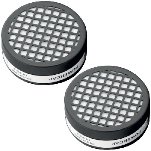 JSP Powercap® Filter Cartridges MKII Black 1 pair