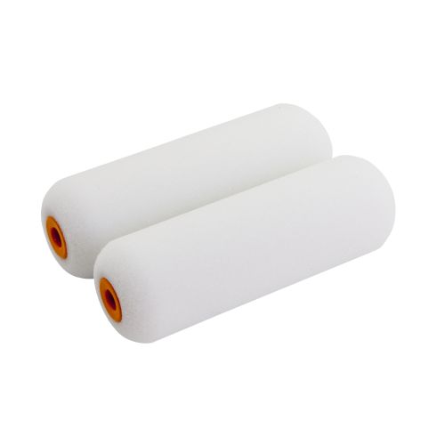 Almax® Mini Roller Superfine Foam Round Ends 2 pack