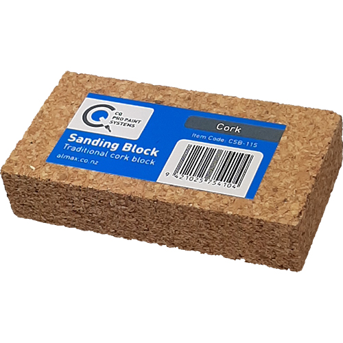 Almax® Cork Sanding Block 115 x 60 x 25mm