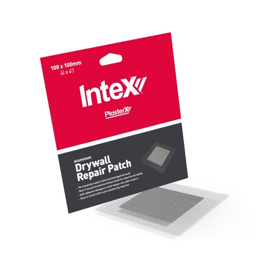 Intex Aluminium Plasterboard Repair Patch 150 x 150mm