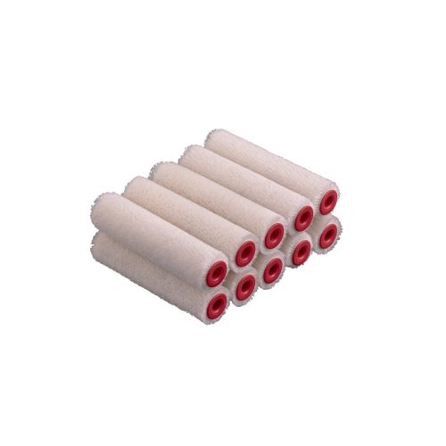 Almax® Mini Paint Roller Wool Velour 4mm 10 pack