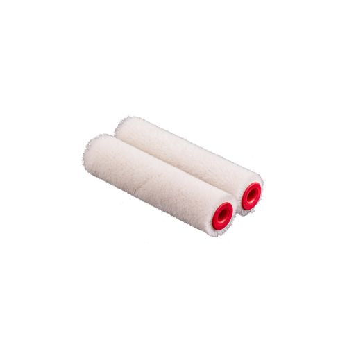 Almax® Mini Paint Roller  Wool Velour  4mm pile    2 pack