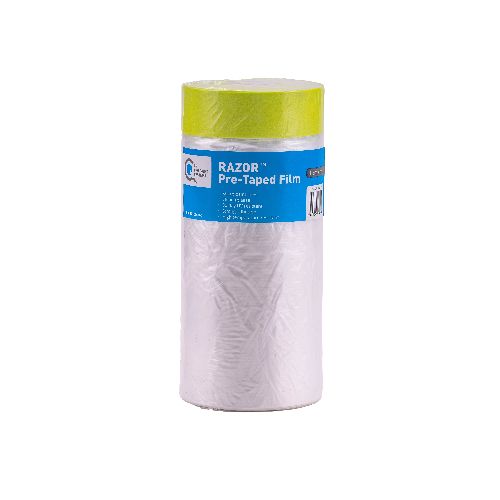 almax®  razor tape®    pre-taped masking film 1.8 metres