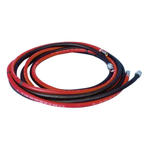 Twin Air/Fluid Hose Set 1/4 x 2m