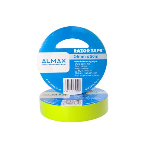 Almax®  RAZOR TAPE® Masking Tape  24mm x 50 metres