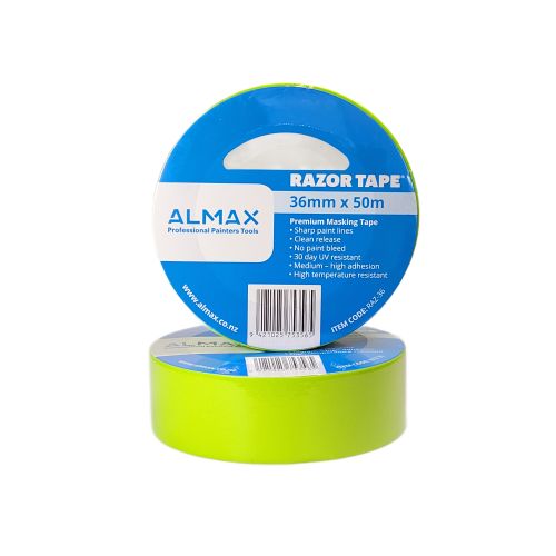 Almax® RAZOR TAPE® Masking Tape  36mm x 50 metres