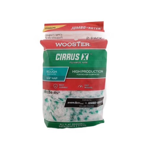 Wooster Jumbo-Koter® Cirrus X™ Roller Sleeves 115mmClose-end