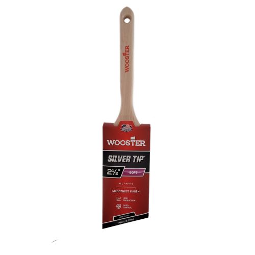 Wooster Silver Tip® Semi Oval Angle Sash Paint Brush 65mm