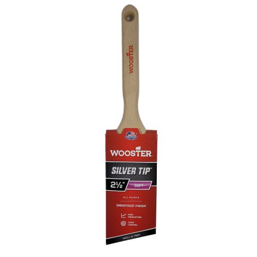 Wooster Silver Tip® AS Angle Sash 65mm Paint  Brush