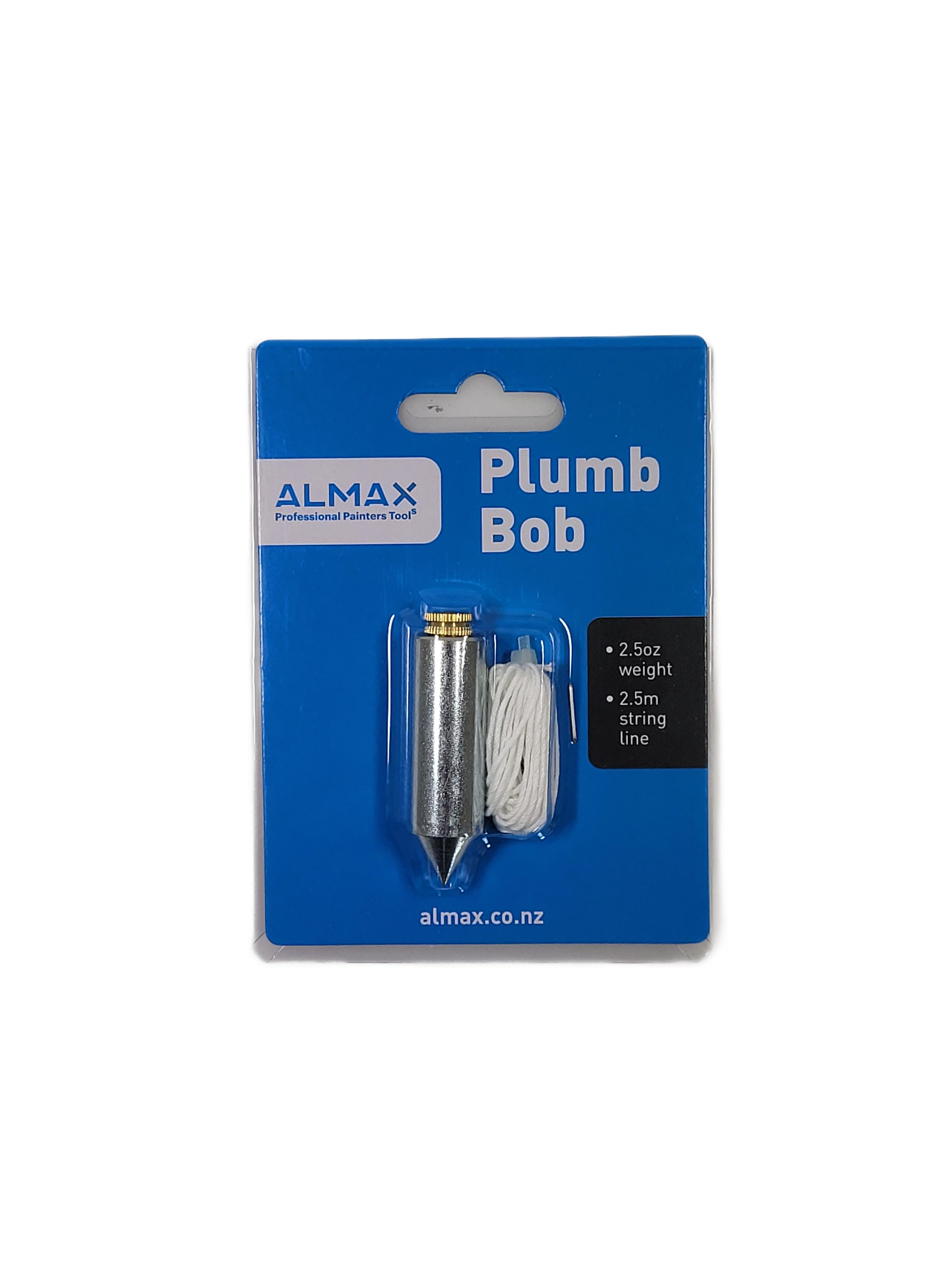 Almax® Plumb Bob 2.5oz with 2.5 metre line