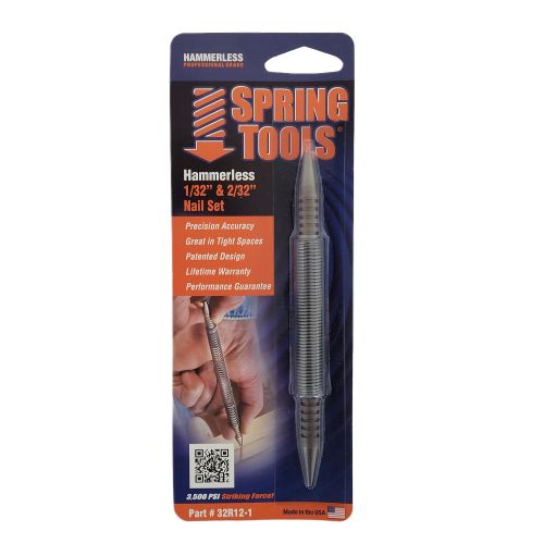 Hammerless Spring Nail Punch Tool