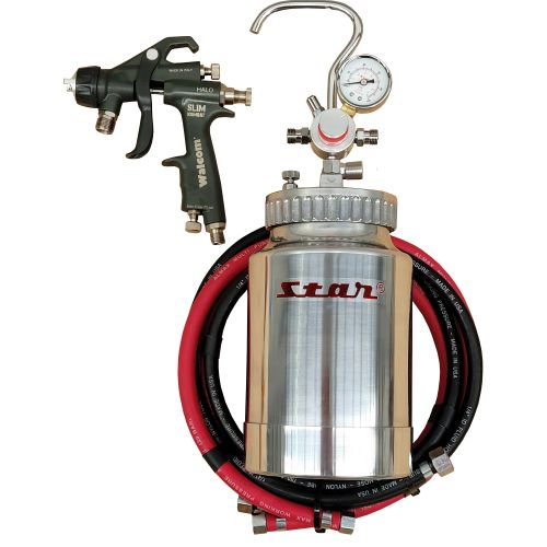 Walcom PP-2000 Pressure Pot Kit inc Kombat spray gun