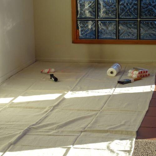 Almax® Canvas Drop Cloth  4' x 15' "Hallway Runner"