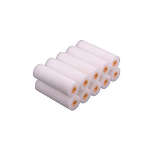 Almax® Mini Roller Fine Foam Straight Ends     10 pack