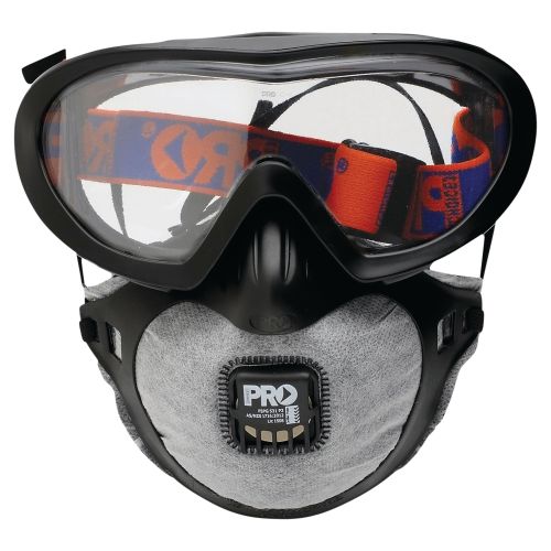 Filterspec®  Goggles/Respirator Mask Combo