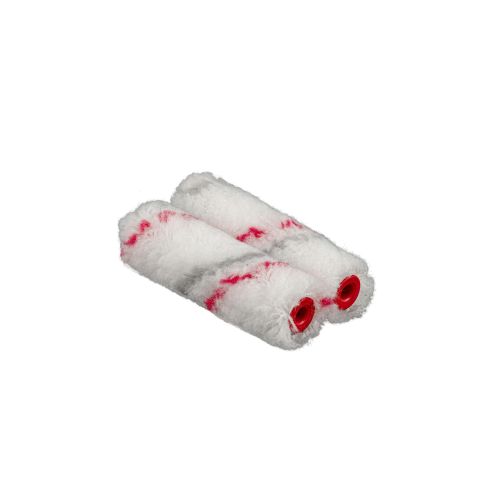 Almax® Mini Paint Roller Double Red Stripe  2 pack