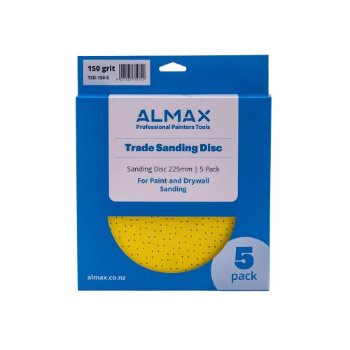 Almax® Trade Sanding Disc 225mm 150 grit  5 pack