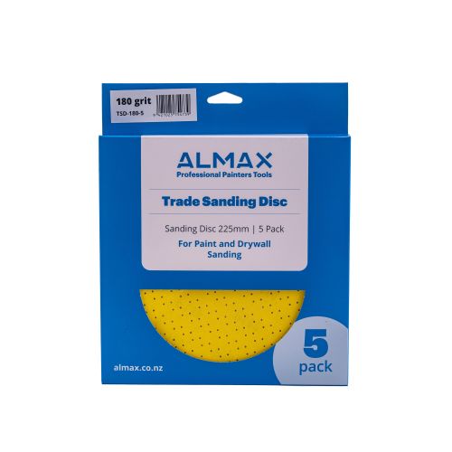 Almax® Trade Sanding Disc 225mm 180 grit  5 pack