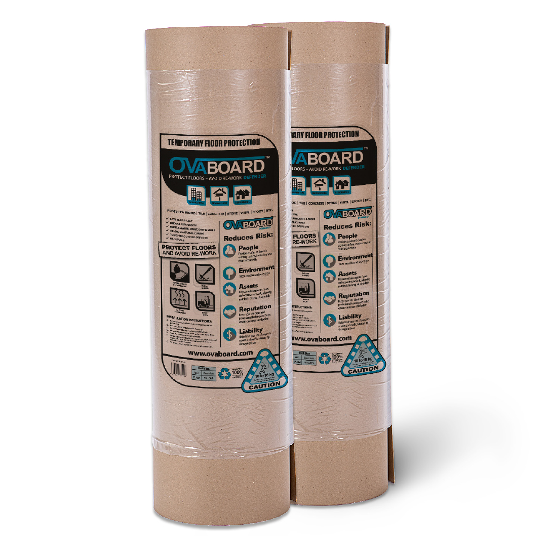 ovaboard™ defender medium duty floor protection roll