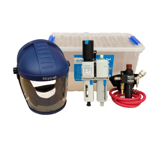 Mistral Air-Fed Breathing Kit Complete with Two Stage Filter