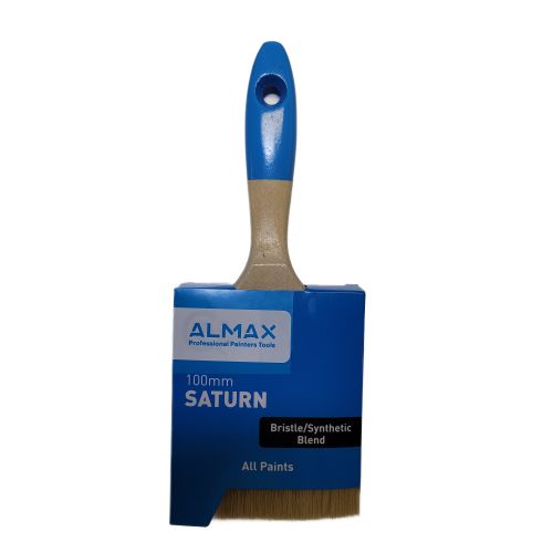 Almax® Saturn Brush Blended Mix White Bristle 100mm