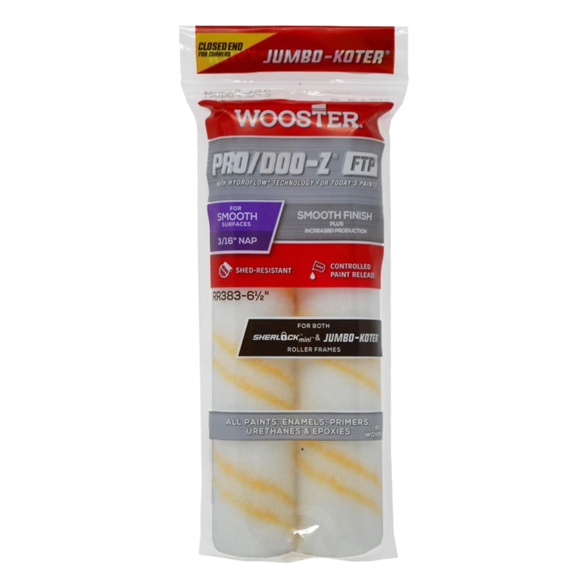 Wooster Jumbo-Koter® Pro Dooz™ Roller Sleeves 5mm x 165mm