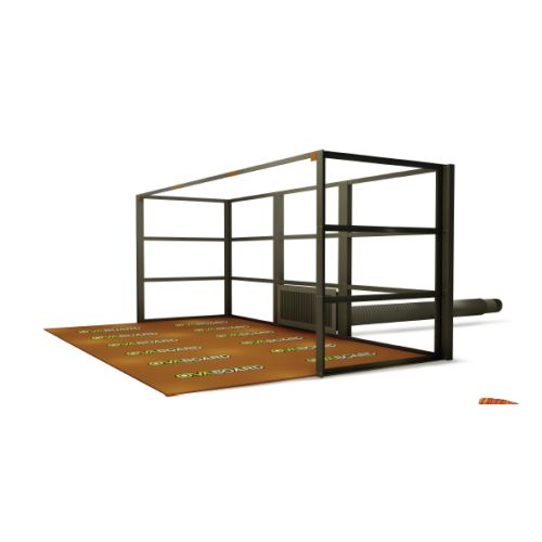 Portable Spray Booth 3500 wide