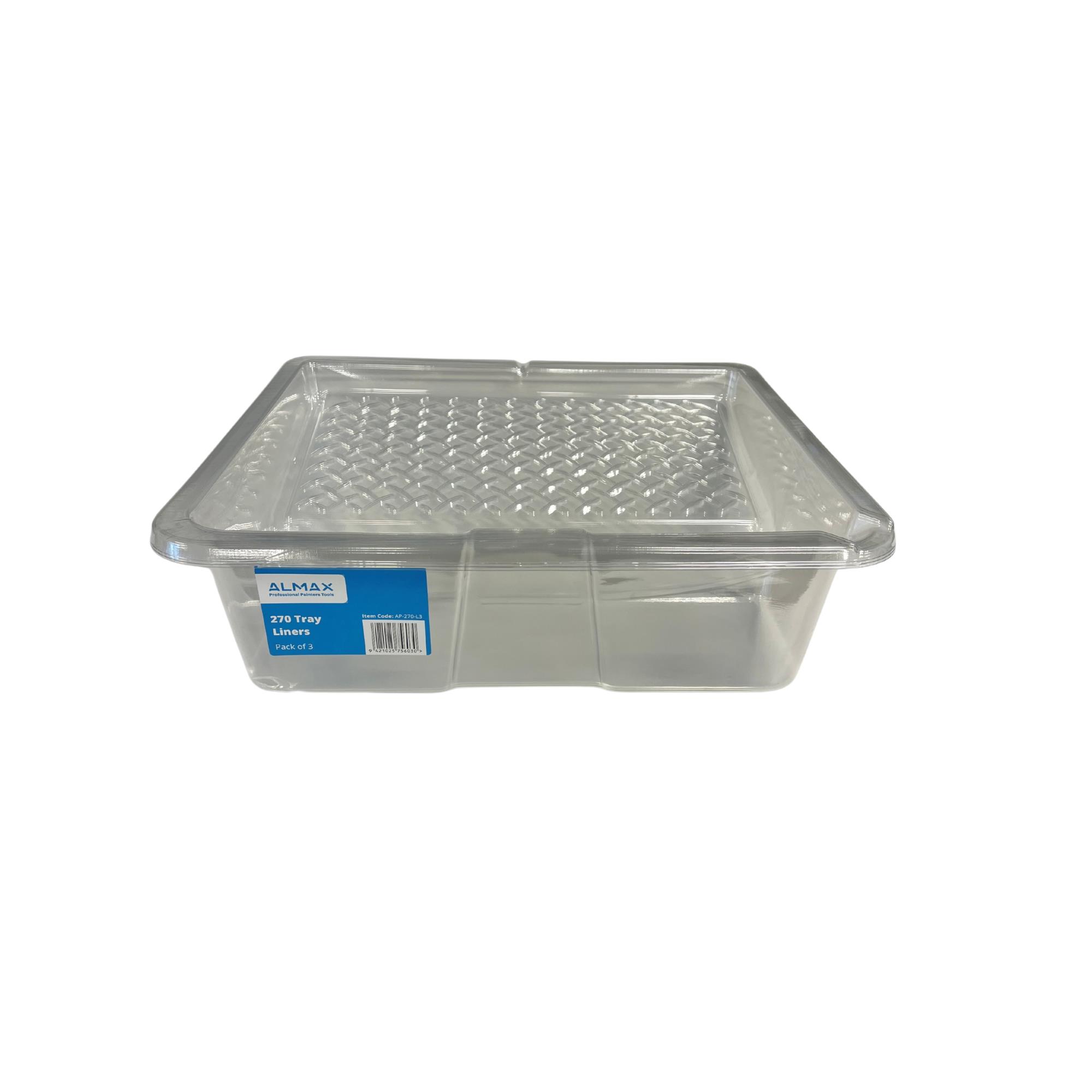 almax® 270mm  paint tray liners pack 3