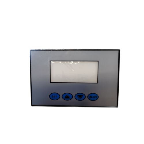 Display panel decal for 50 litre dehumidifier