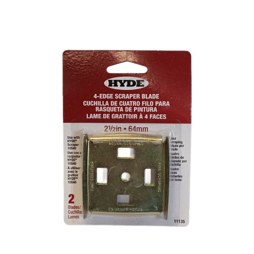 Hyde® Paint Scraper Replacement Blade pk 2