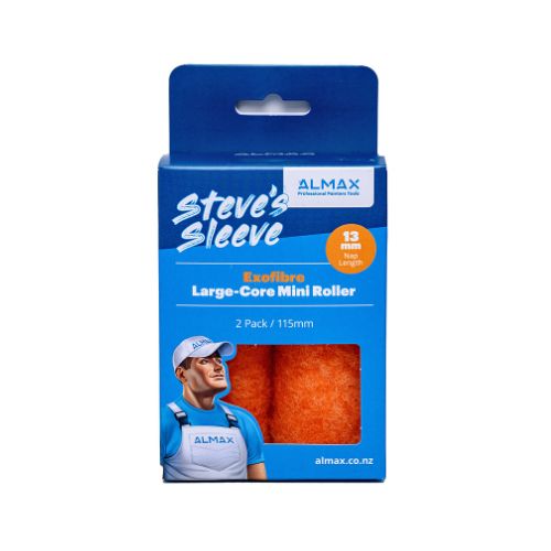 Exofibre Large-Core Mini Roller 115 x 13mm - pack of 2