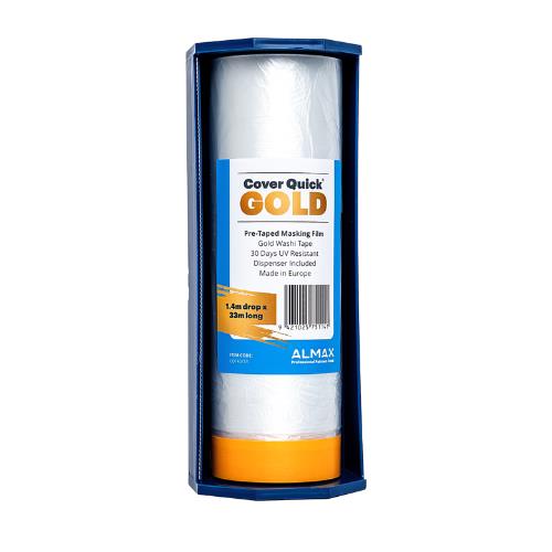 Cover Quick® Pre-Taped Masking Film Dispenser c/w film 140cm