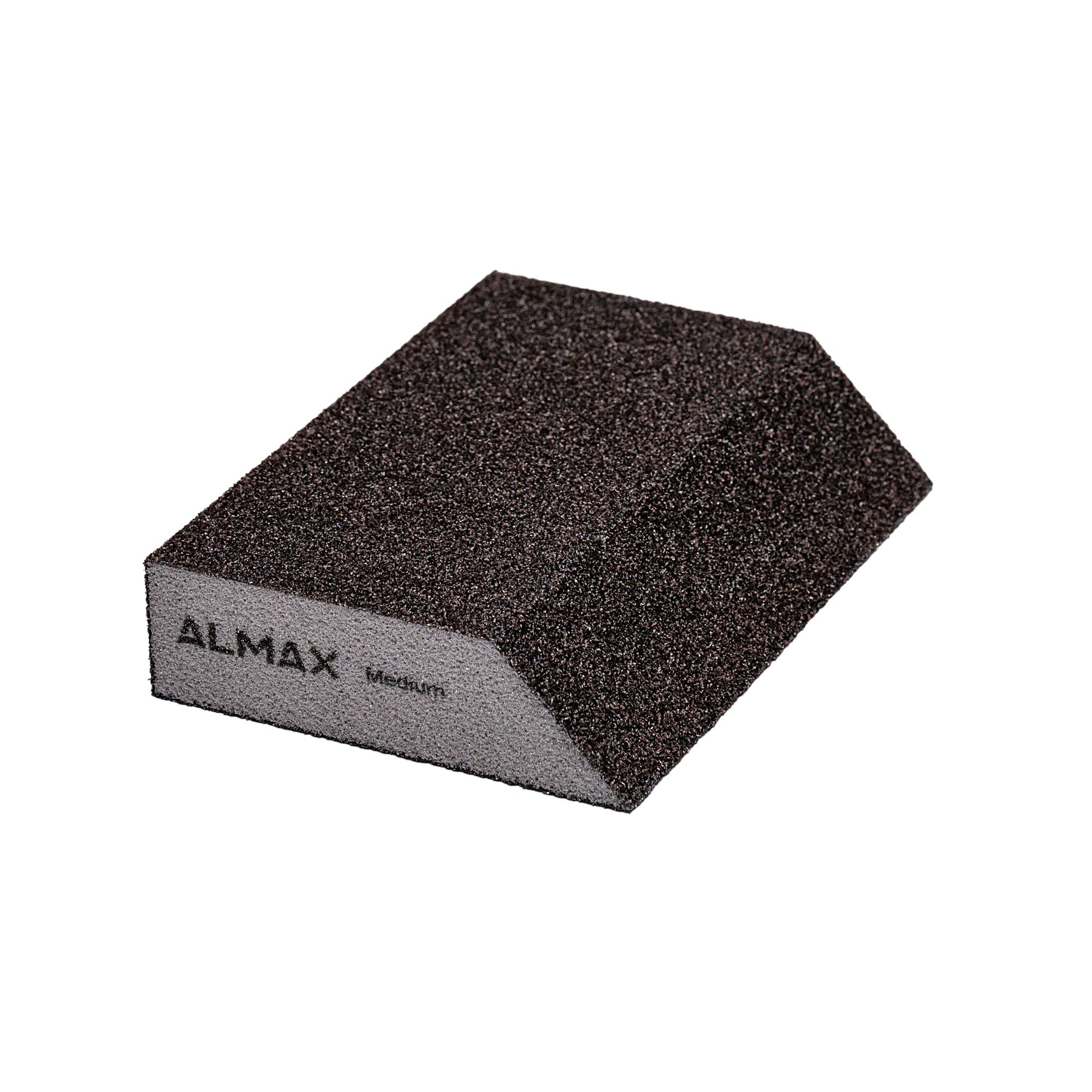 Almax® Sanding Sponge Large Single-Angle Medium Grit