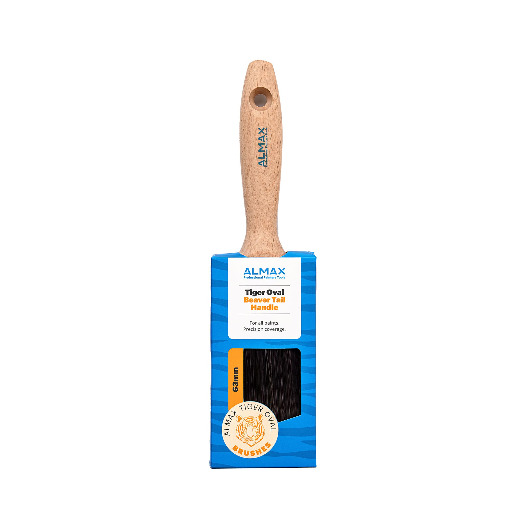 almax® tiger  oval paint brush 63mm