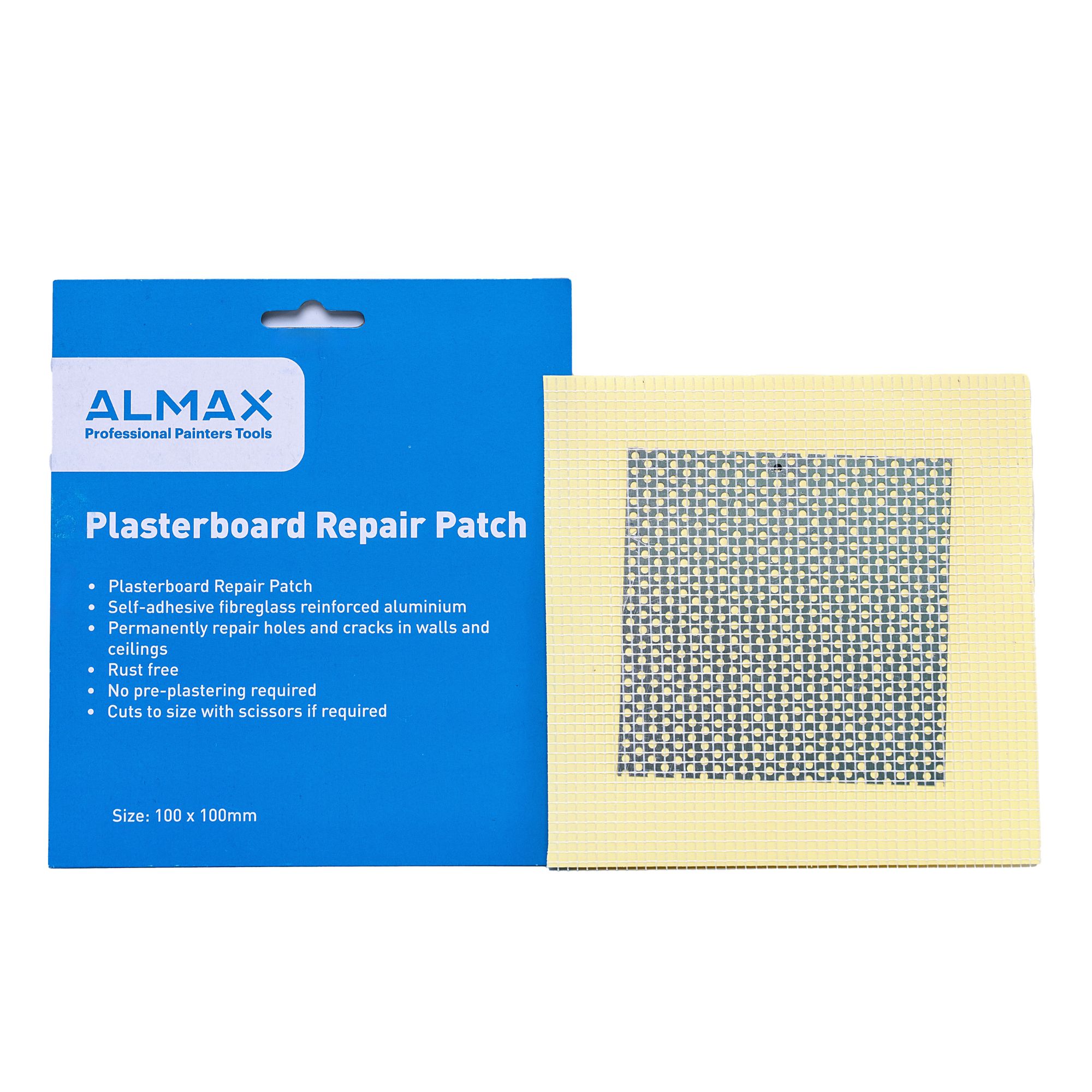 Almax® Plasterboard Repair Patch 100 x 100mm