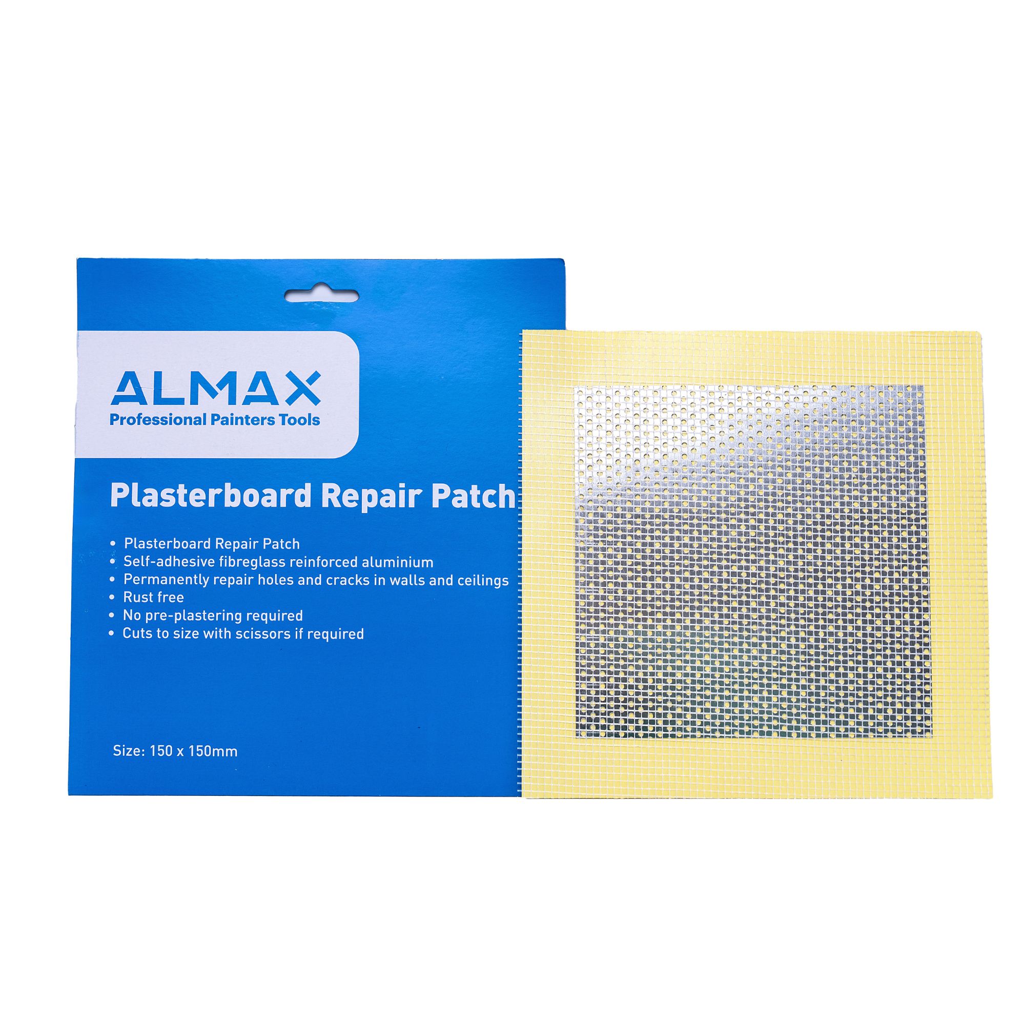 Almax® Plasterboard Repair Patch 150 x 150mm