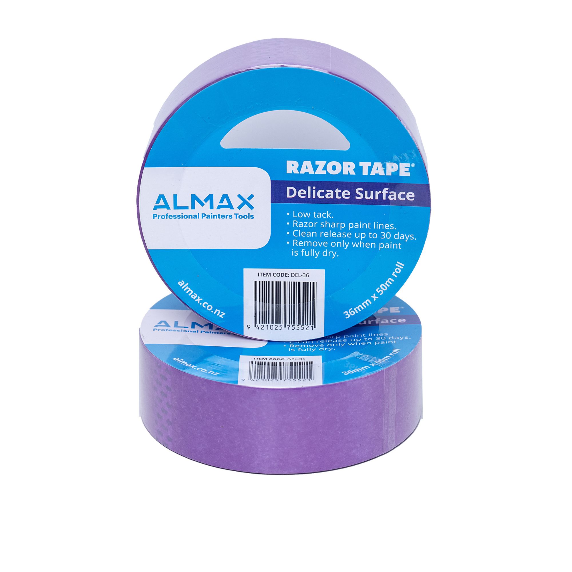 Almax®  RAZOR TAPE®  Delicate Surface Tape 36mm x 50 metres
