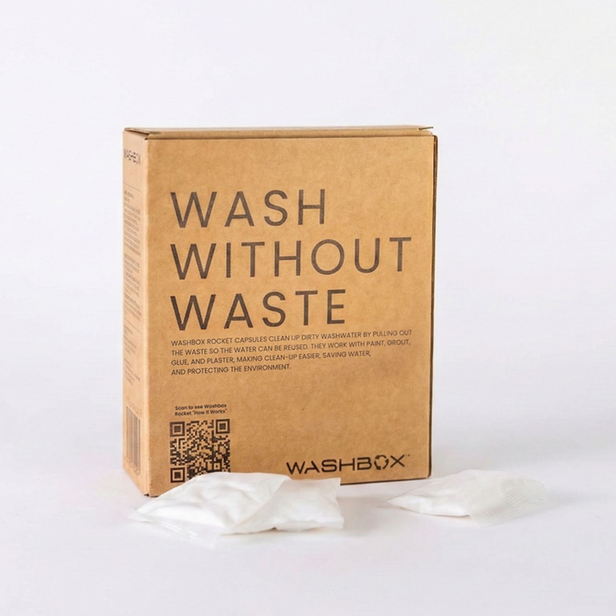 Washbox 60M Rocket Clean water capsules pkt of 40