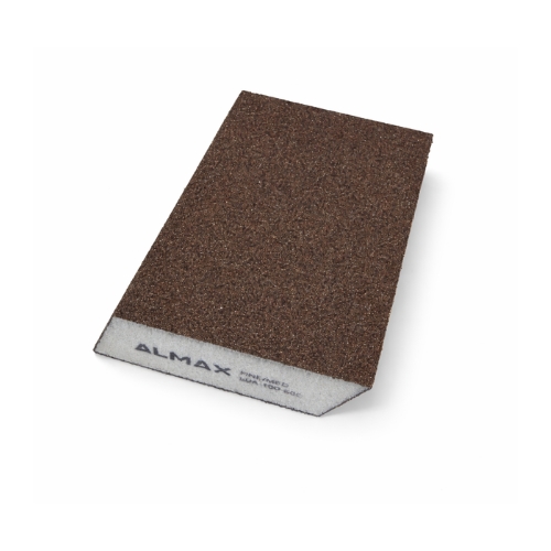 almax® sanding sponge large dual-angle medium/fine bar coded