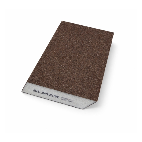 almax® sanding sponge large dual-angle fine - bar coded