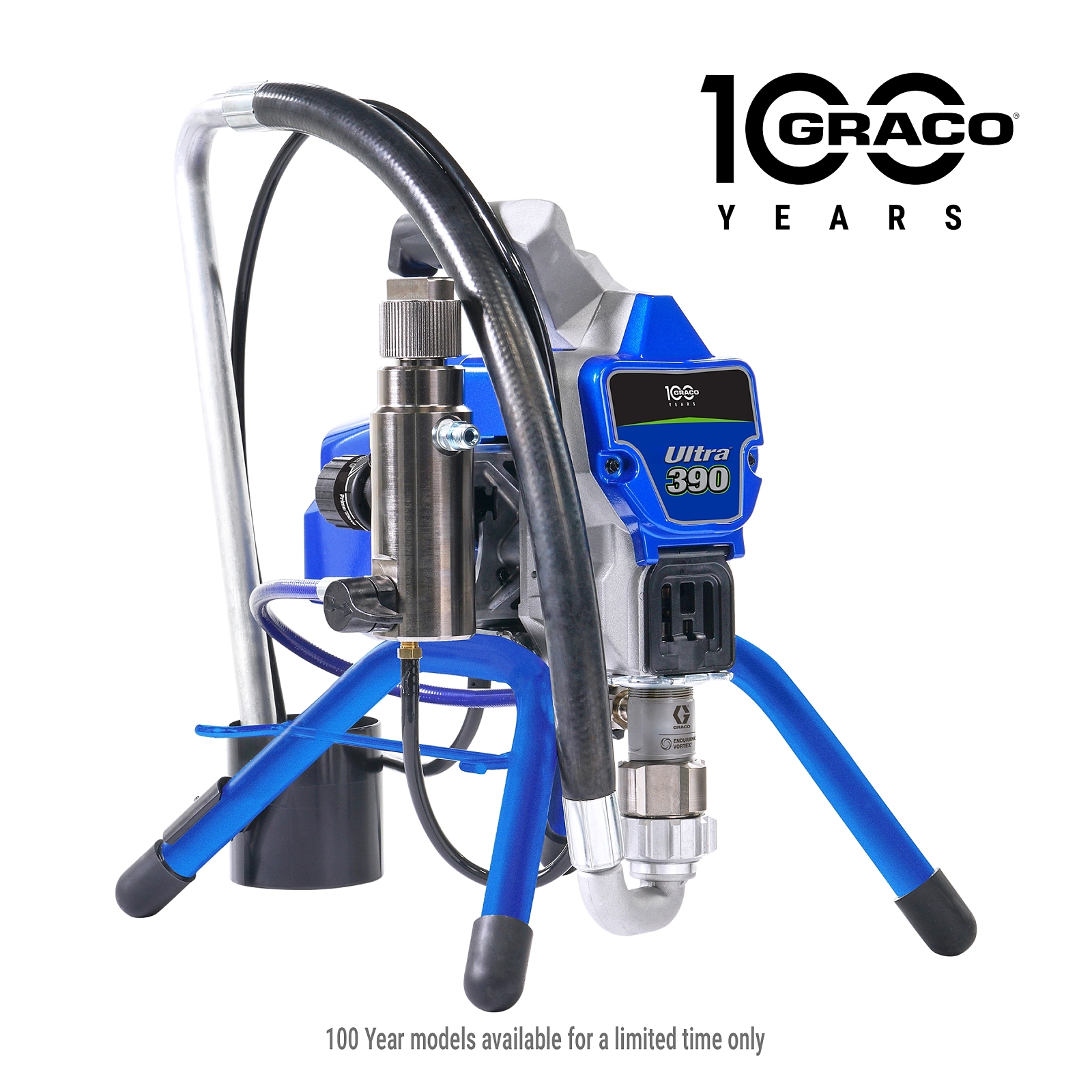 Graco 390 Airless Sprayer on stand