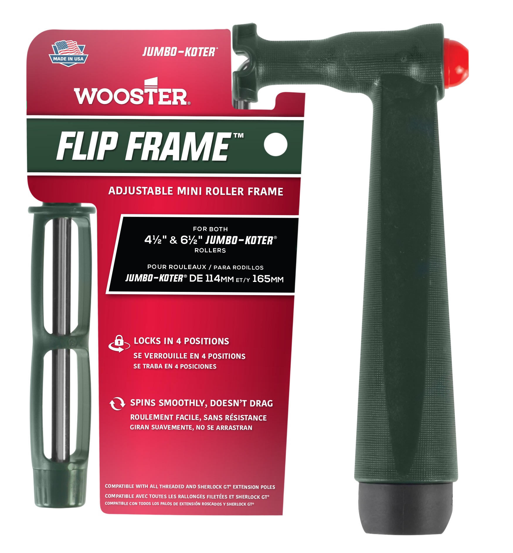 Wooster Jumbo-Koter® Flip Frame™
