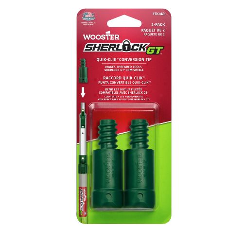 Wooster Sherlock GT®  Extension Pole Conversion Tip (2 pack)