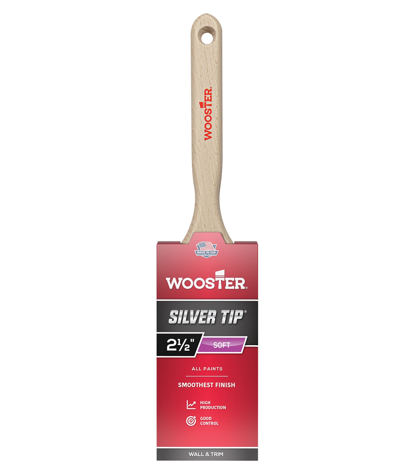 Wooster Silver Tip®  Flat Sash 63mm  Paint Brush