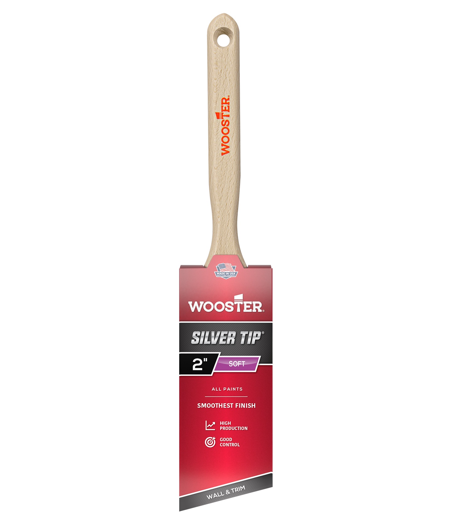 Wooster Silver Tip® AS Angle Sash 50mm  Paint Brush