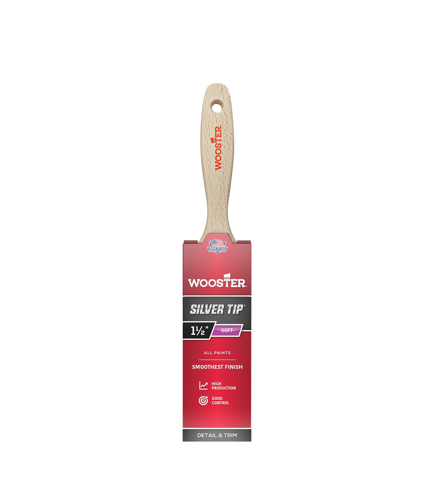 Wooster Silver Tip® V  38mm  Paint Brush